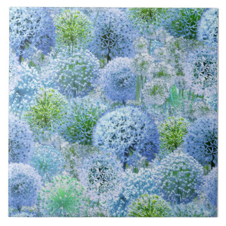Carreau Alliums Bleus