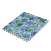 Carreau Alliums Bleus (Côté)