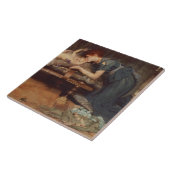 Carreau Alma-Tadema | un paradis terrestre, 1891 (Côté)