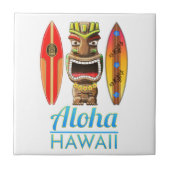 Carreau Aloha Hawaii Hawaii Tiki Surf (Devant)