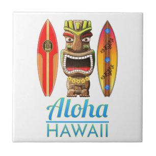 Carreau Aloha Hawaii Hawaii Tiki Surf