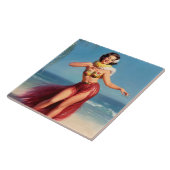 Carreau Aloha Pin Up (Côté)