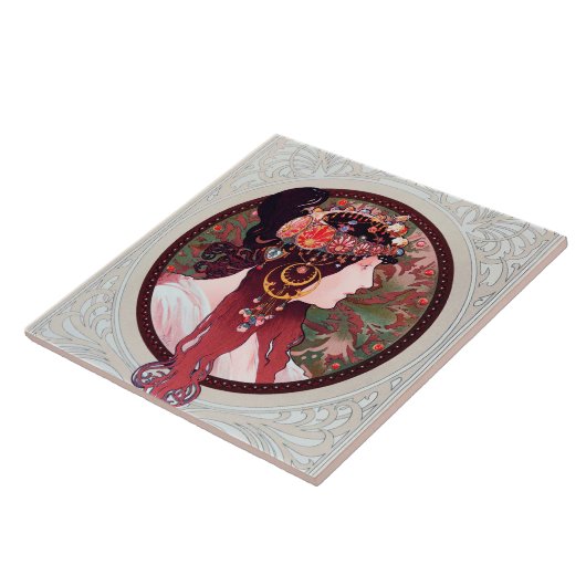 Carreau Alphonse Mucha (Côté)