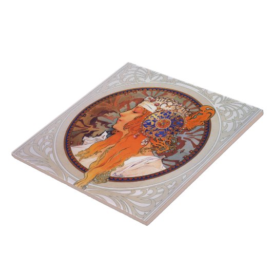 Carreau Alphonse Mucha (Côté)