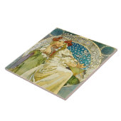 Carreau Alphonse Mucha Princess Hyacinth Art Nouveau (Côté)