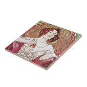 Carreau Alphonse Mucha Ruby (Côté)