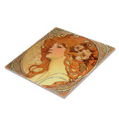 Carreau Alphonse Mucha Sarah Bernhardt Art Nouveau (Côté)