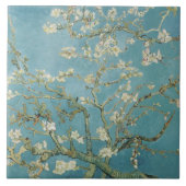 Carreau Amandiers en fleurs par Vincent Van Gogh (Devant)