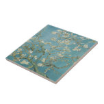 Carreau Amandiers en fleurs par Vincent Van Gogh<br><div class="desc">Branches d'un amandier en fleurs par Vincent Van Gogh Art vintage sur les produits modernes de Zazilicious</div>