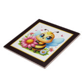 Carreau Amateurs d'abeilles mignons insecte (Côté)