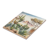 Carreau amateurs de cactus du désert (Côté)