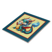 Carreau amateurs de dragon de chine cool (Côté)