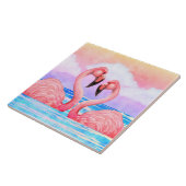 Carreau Amateurs de Flamant rose (Côté)