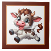 Carreau Amateurs de vache du Pays Cute (Devant)