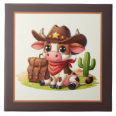 Carreau Amateurs de vache occidentale (Devant)