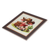 Carreau Amateurs de vache occidentale (Côté)