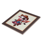 Carreau Amateurs de vache occidentale (Côté)