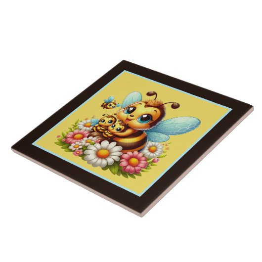 Carreau Amateurs d'insectes mignons (Côté)