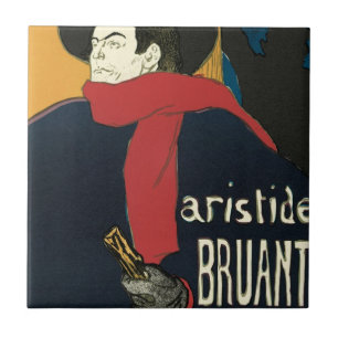 Carreau Ambassadeurs, Aristide Bruant par Toulouse Lautrec