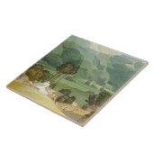 Carreau Ambleside, 1786 (la semaine avec le graphit fini à (Côté)