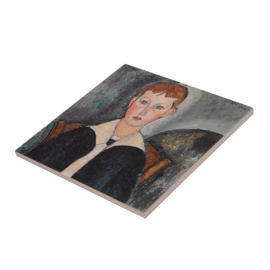 Carreau Amedeo Modigliani - Garçon en Sailor (Côté)