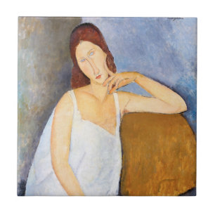 Carreau Amedeo Modigliani - Jeanne Hebuterne