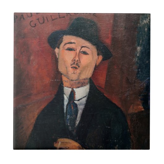 Carreau Amedeo Modigliani - Paul Guillaume, Novo Pilota (Devant)