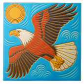 Carreau American Eagle Tile (Devant)