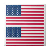 Carreau American Flags Tile USA (Devant)