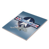 Carreau American Jet Fighter (Côté)