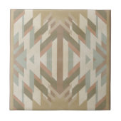 Carreau American Southwest Desert Colors Inspired Artwork (Devant)