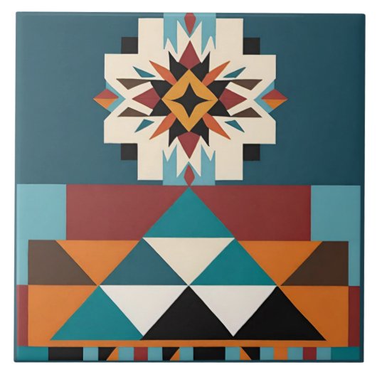 Carreau Amérindiens du sud-ouest du pays (Devant)