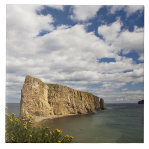 Carreau Amérique du Nord, Canada, Québec, baie de Gaspé, P