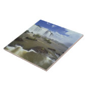 Carreau Amérique du Sud, Brésil, chutes d'Igwacu. Tour (Côté)