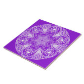 Carreau Amethyst Mandala (Côté)