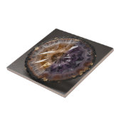 Carreau Améthyste Citrine Géode Cristal Luxe (Côté)