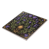 Carreau Améthyste et solstice d'or (Côté)