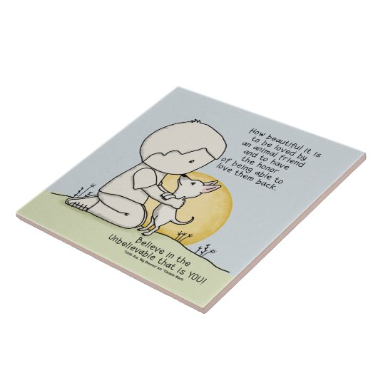 Carreau Amis animaux (Côté)