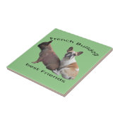 Carreau Amis Bouledogues Français French Bulldog (Côté)