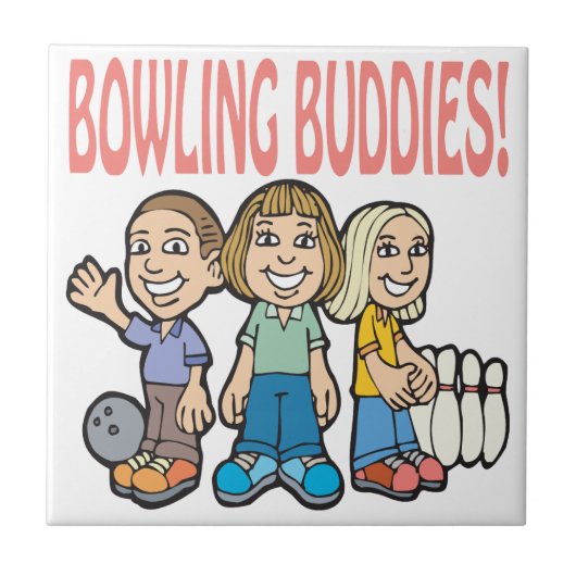 Carreau Amis de bowling (Devant)
