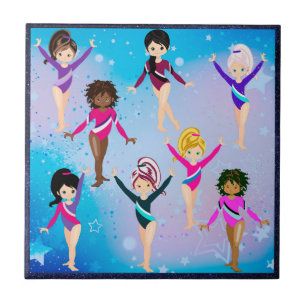 Carreau Amis de gymnastique : Ces gymnastes nous ressemble