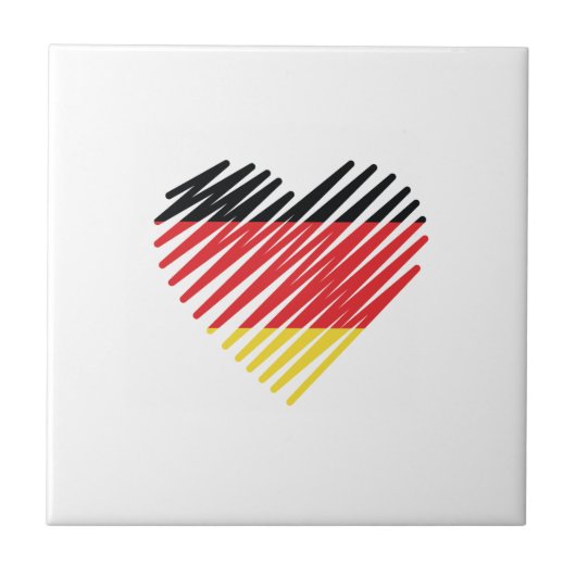Carreau Amour Allemagne Fierté (Devant)