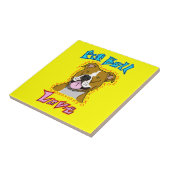 Carreau Amour de pitbull (Côté)