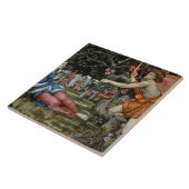 Carreau Amour et le premier (huile sur la toile) (Côté)