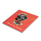 Carreau Amour maternel squelettique mexicain (Côté)