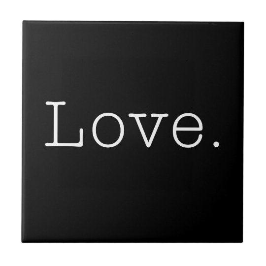 Carreau Amour Modele Noir Et Blanc De Citation D Amour Zazzle Be