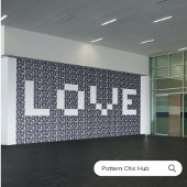 Carreau Amour Moderne Élégant Motif Crâne Sugar Décoratif