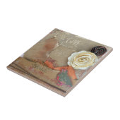 Carreau Amour multimédia mixte (Côté)