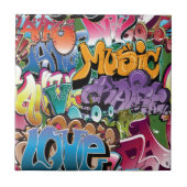 Carreau Amour pour le graffiti (Devant)