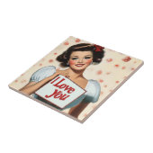 Carreau Amour rétro (Côté)